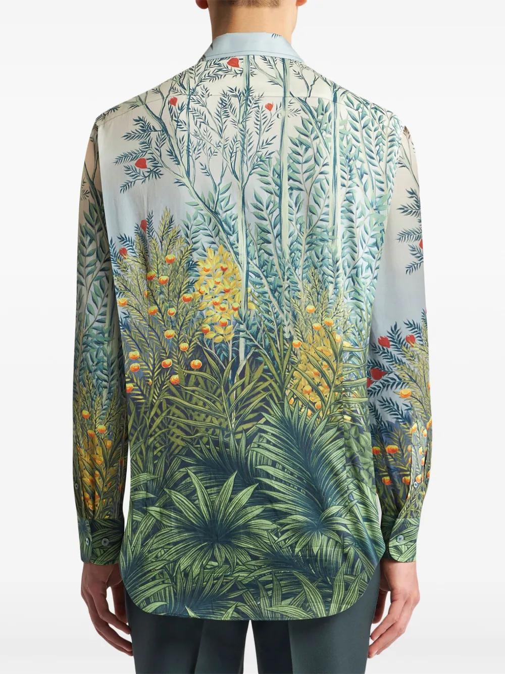 printed cotton shirt Product Image