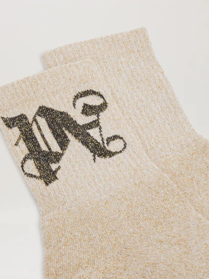 MONOGRAM LUREX SHORT SOCKS Product Image