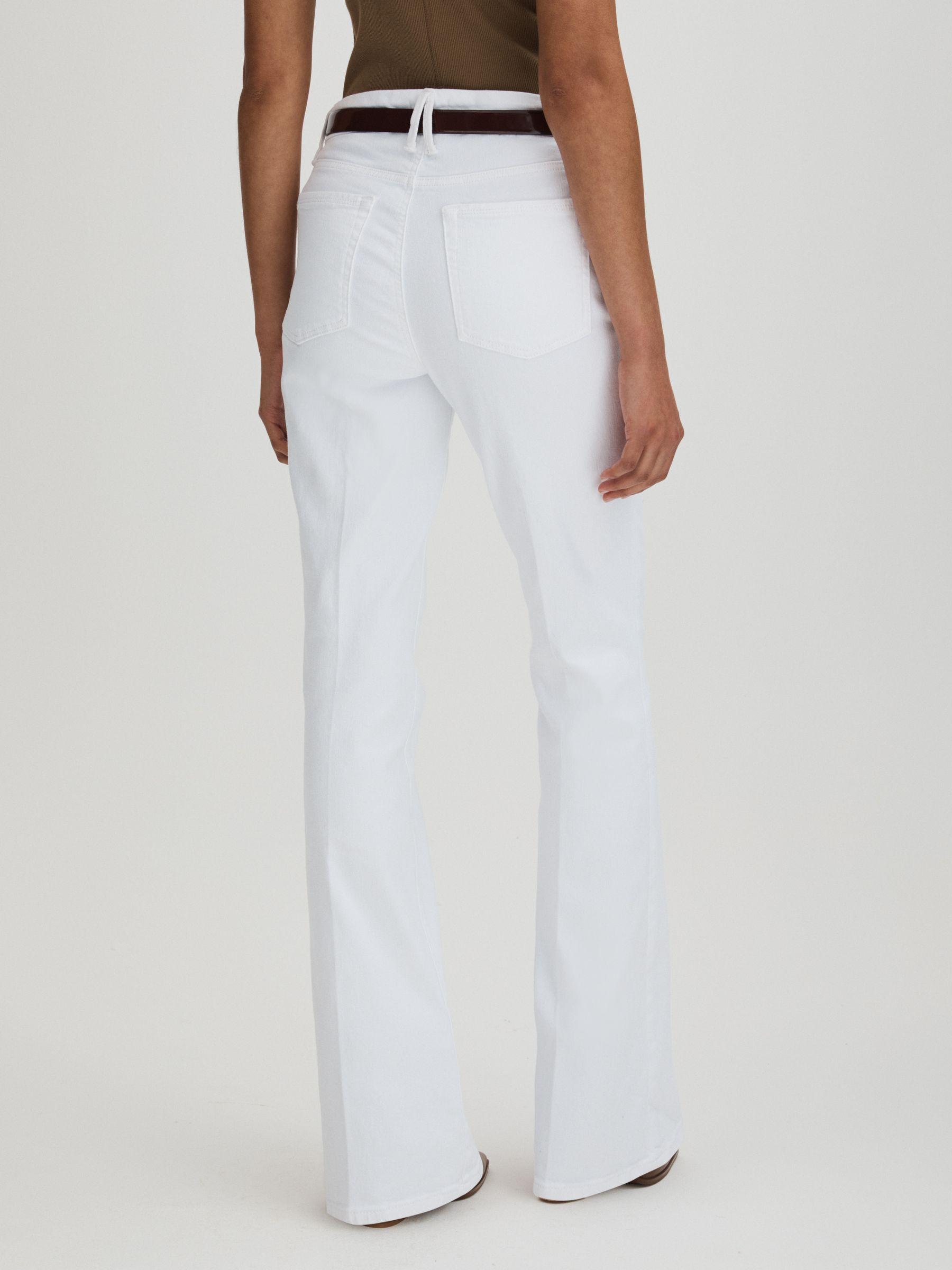 Good Classic Boot White Good American High Rise Bootcut Jeans Product Image