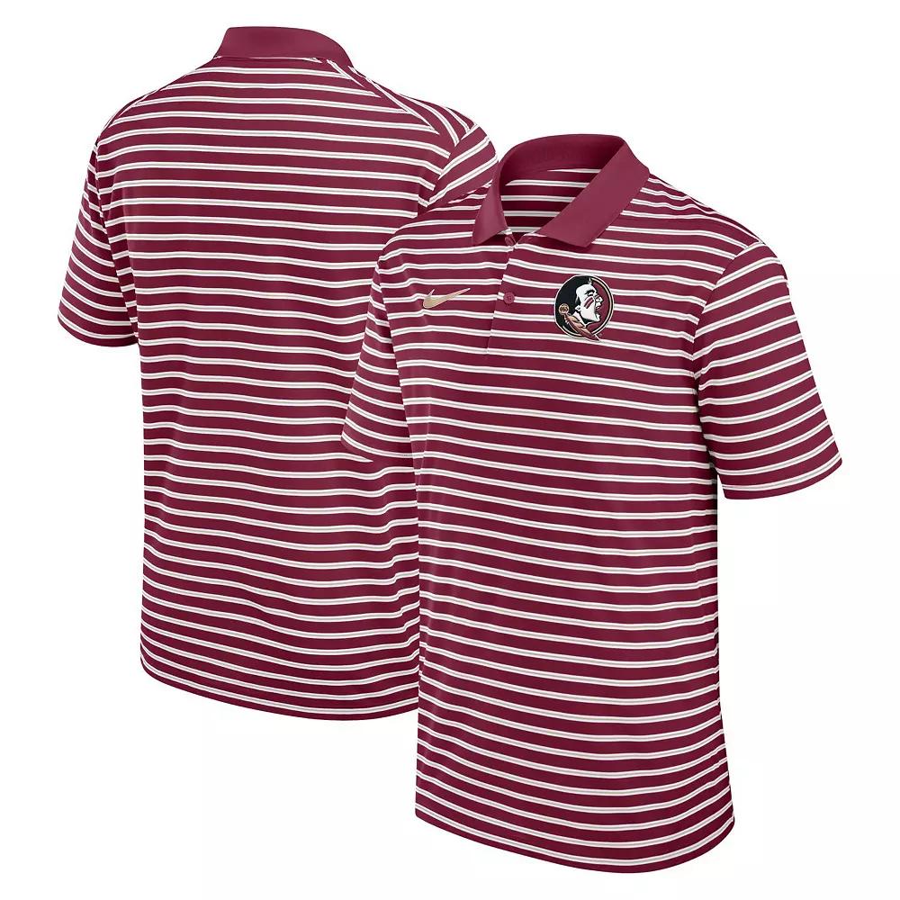 Men's Nike Black/White Georgia Bulldogs Primetime Victory Striped Performance Polo,  Product Image