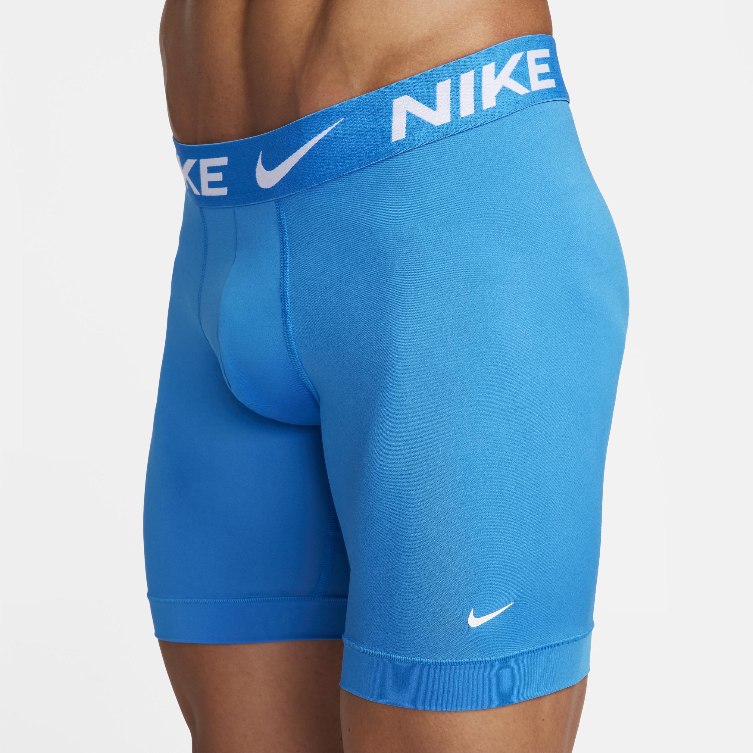 Nike Men's Dri-FIT Essential Micro Long Boxer Briefs (3-Pack) Product Image