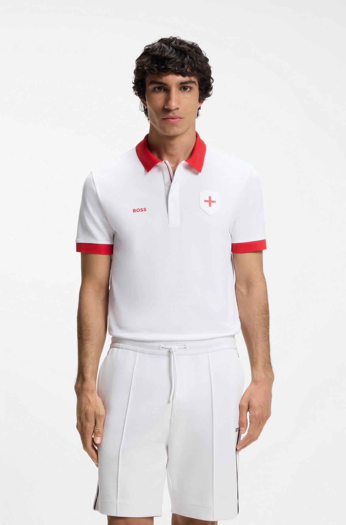 Paddy polo shirt with country flag Product Image