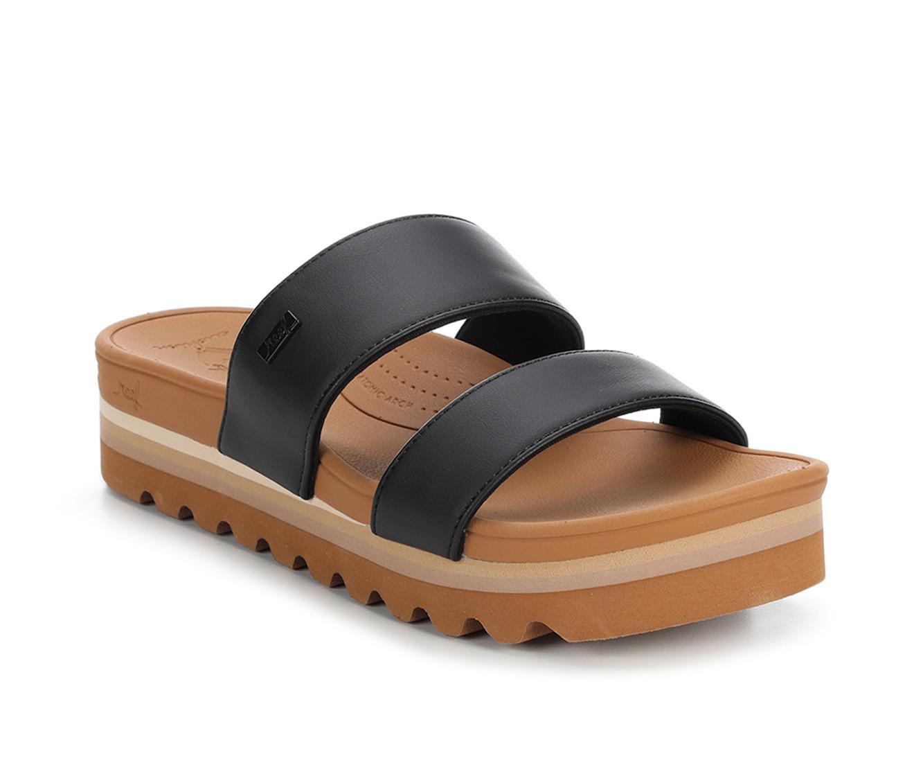 Women's Reef Banded Horizon Hi Platform Sandals Product Image