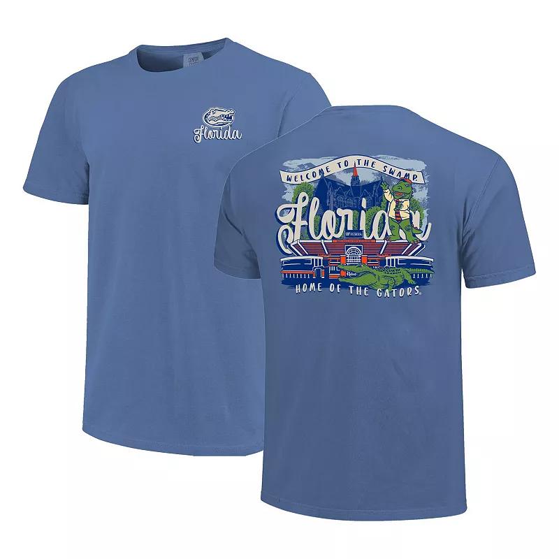 Men's Royal Florida Gators Striped Campus Skyline T-Shirt, Size: 2XL, Blue Product Image