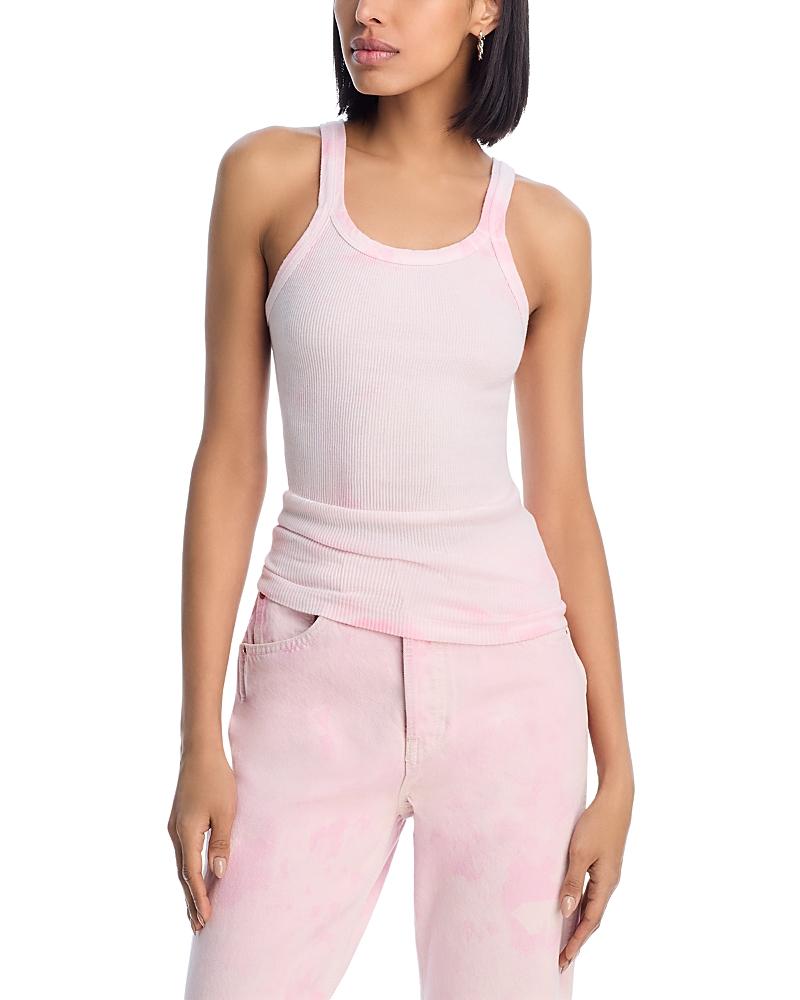 Re/Done Ribbed Cotton Tank Top Product Image