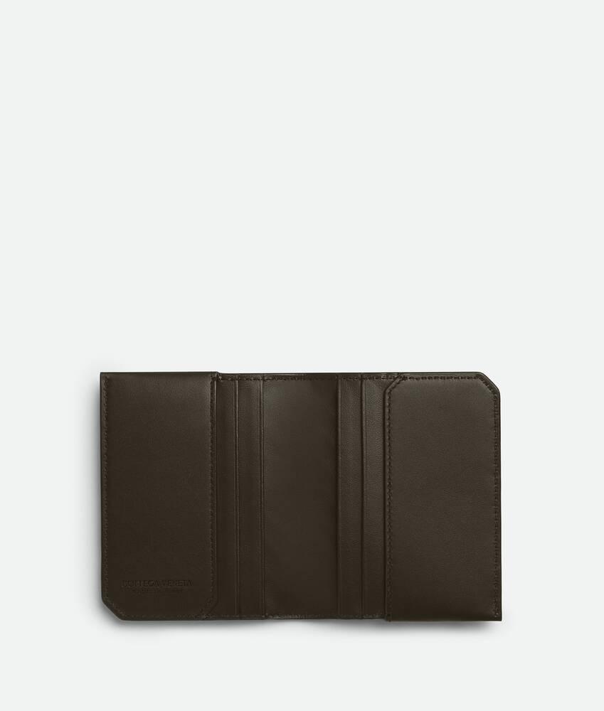 Men's Intrecciato Piccolo Flap Card Case in Fondant Product Image