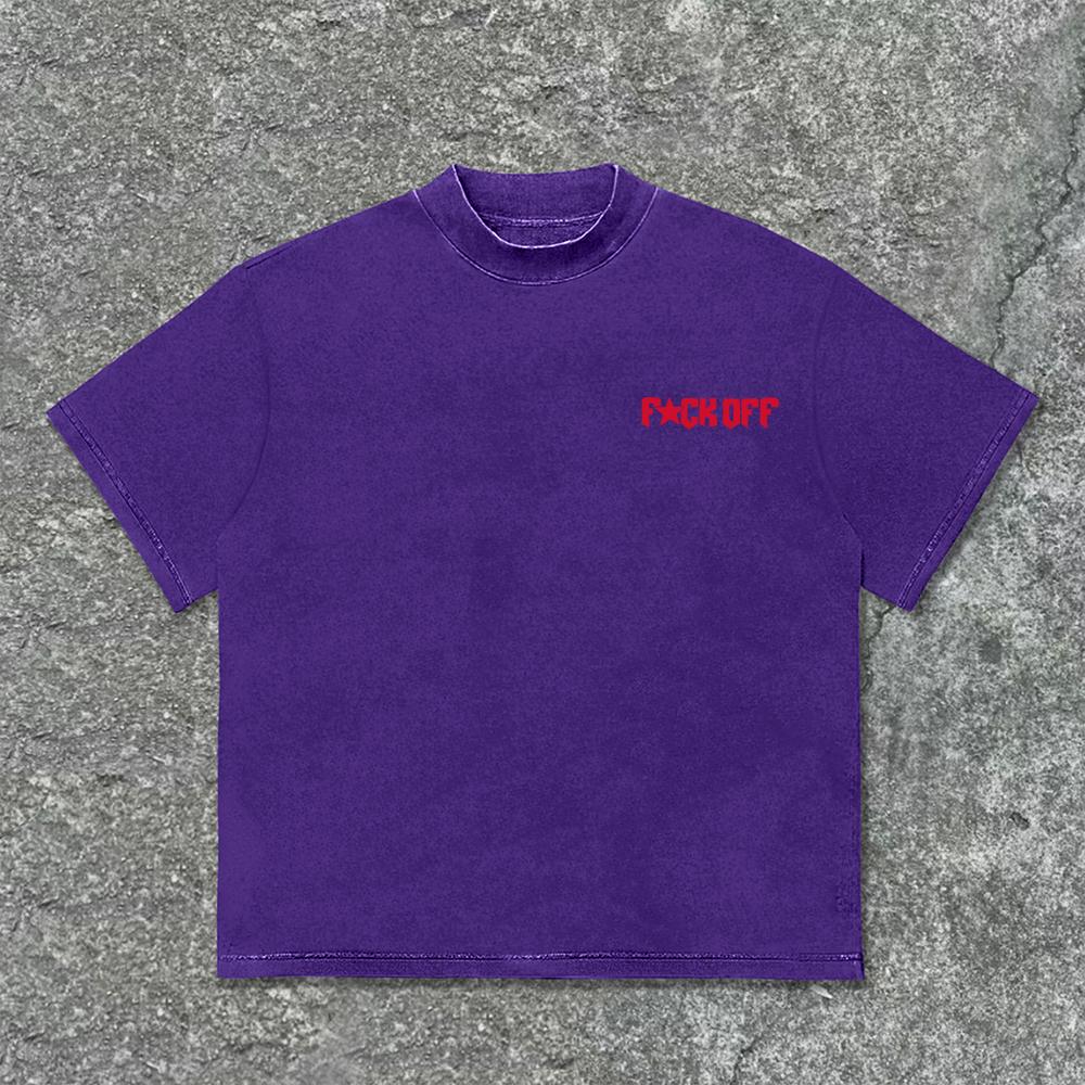 Sopula Vintage Y2k Street Graphic Print Cotton T-Shirt Product Image