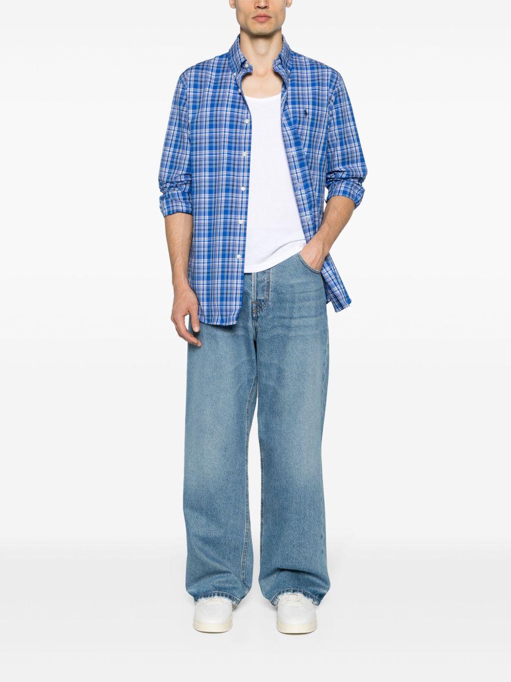 Polo Pony plaid-check shirt Product Image