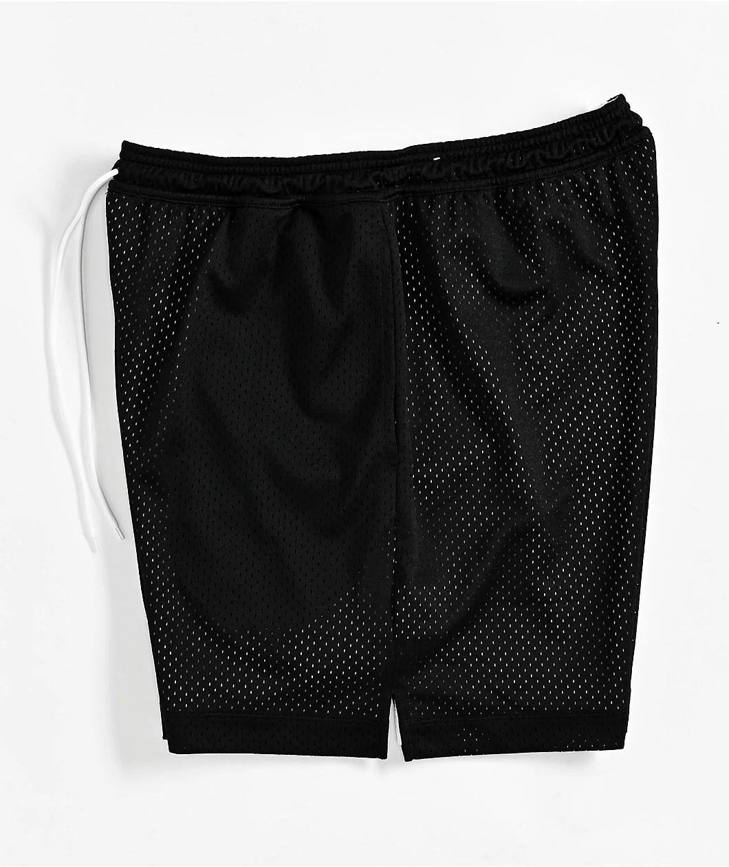 Nike SB Reversible Black & White Basketball Shorts Product Image