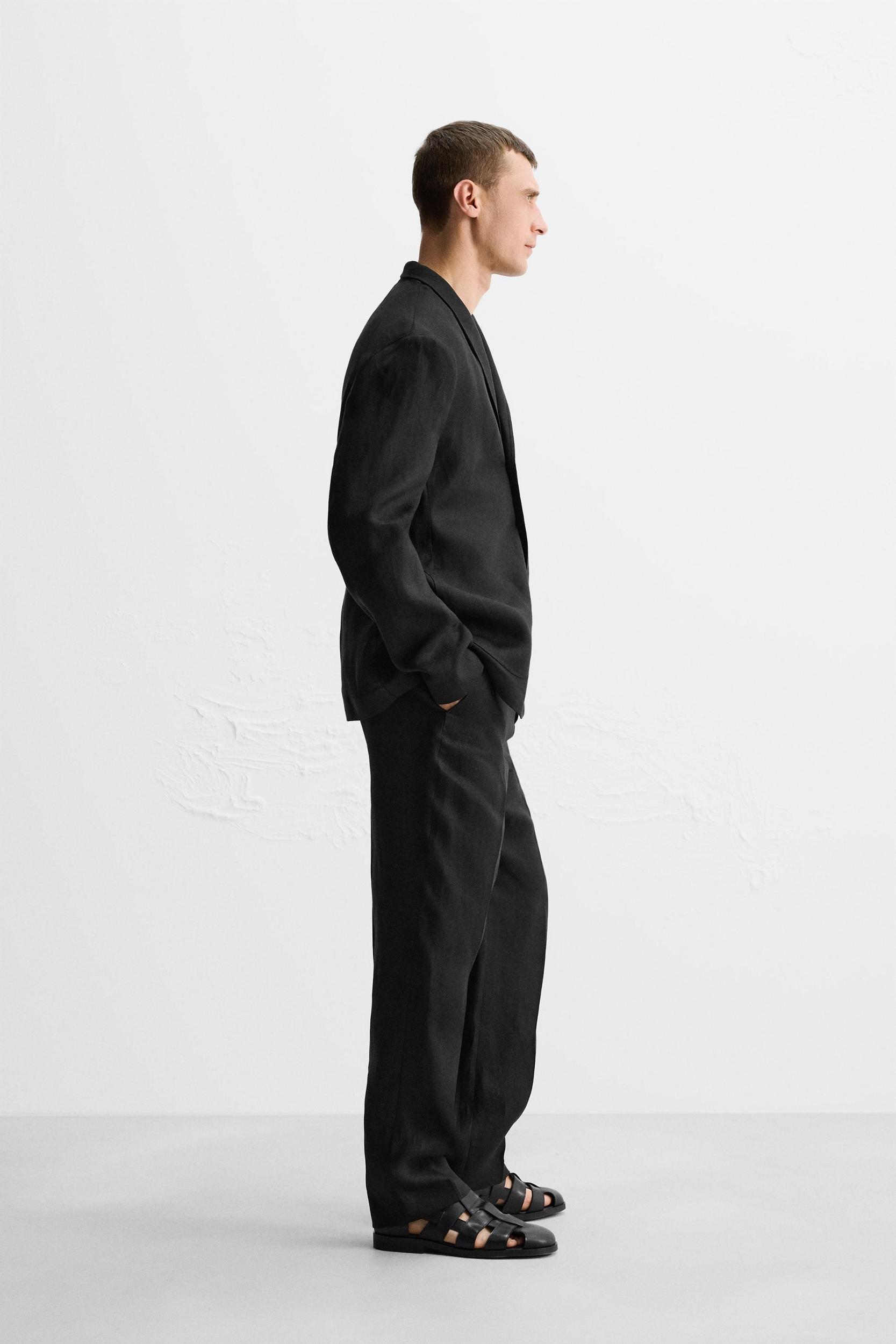 LIMITED EDITION 100% LINEN SUIT PANTS Product Image
