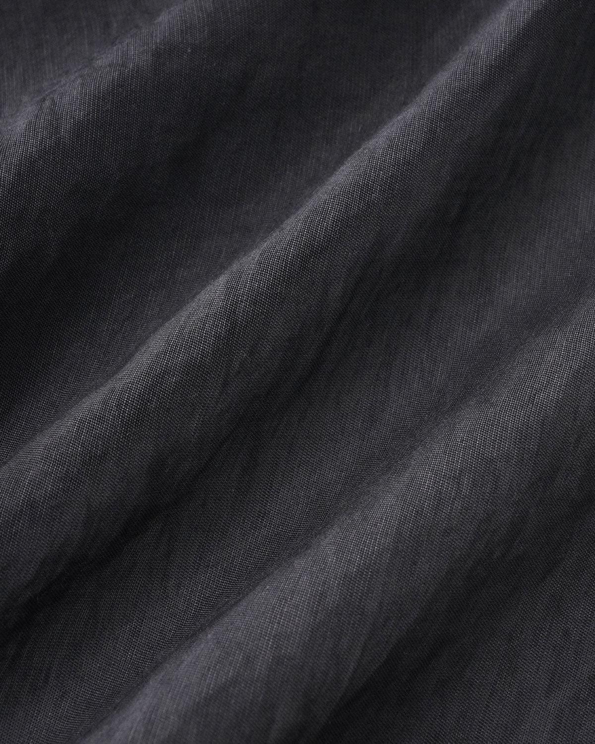 Black V Neck Ruffle Loose Shirt Product Image