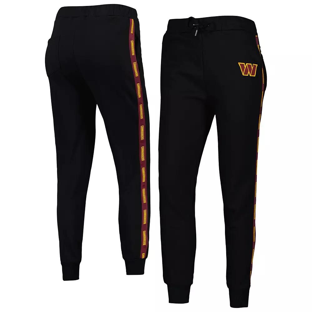 Women's The Wild Collective Black Washington Commanders Jogger Pants, Size: Medium, Wft Black Product Image