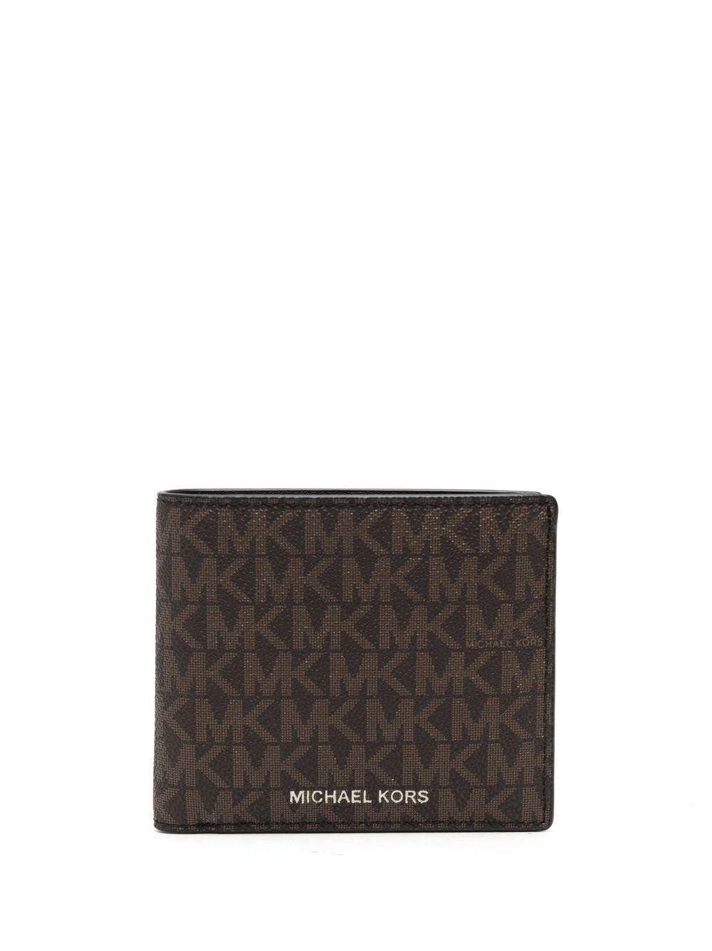 logo-print bi-fold wallet Product Image