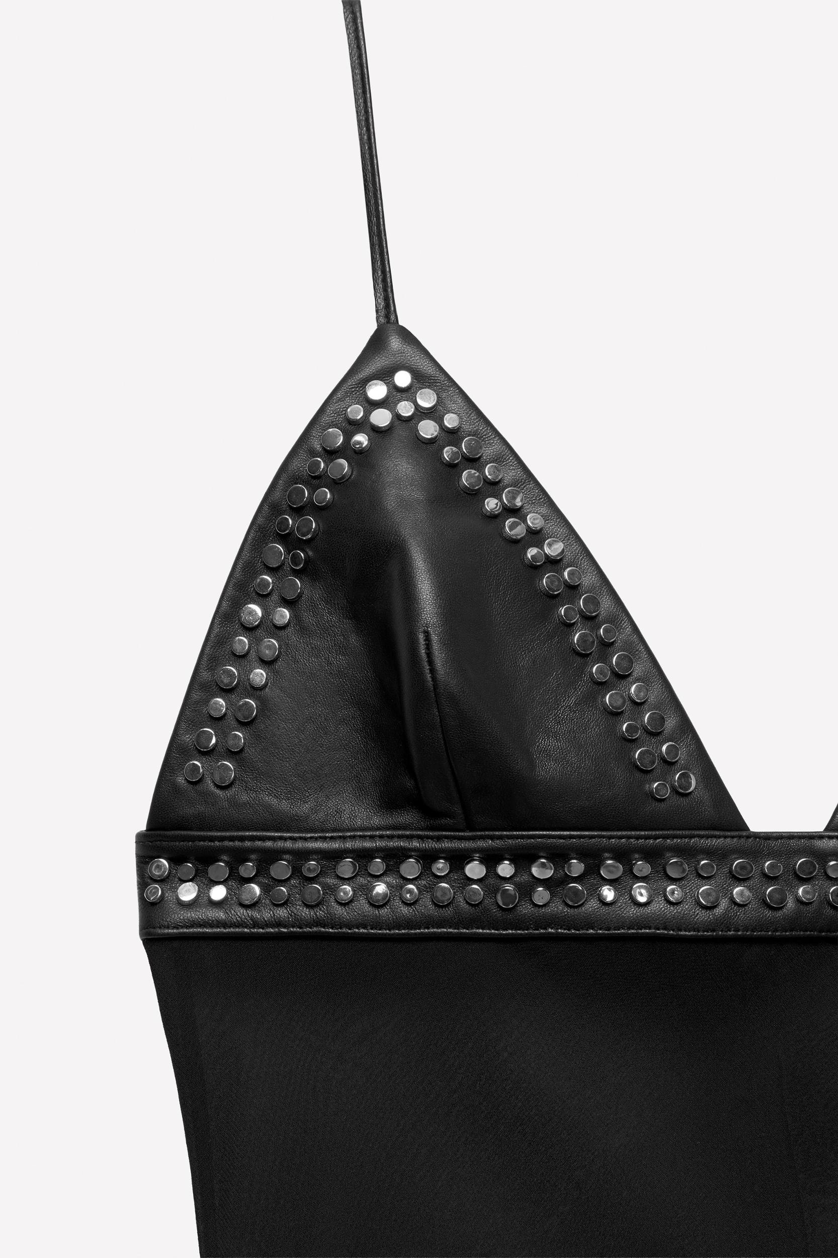 LEATHER COMBINED DRESS LUDOVIC DE SAINT SERNIN x ZARA Product Image