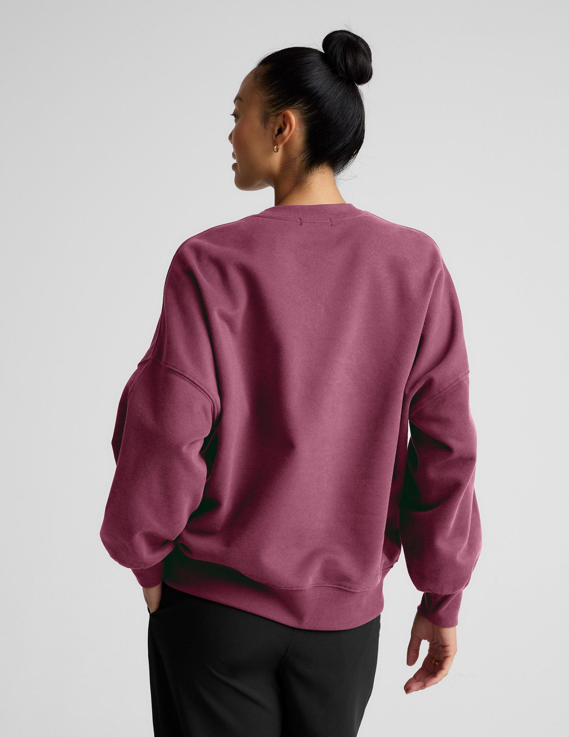 LuxeFleece Oversized Sweatshirt Product Image