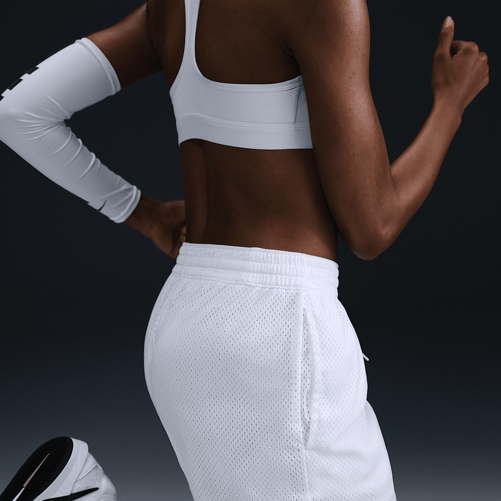 Nike Womens Essential Dri-FIT Mesh Basketball Shorts | HQ8961-100 Product Image