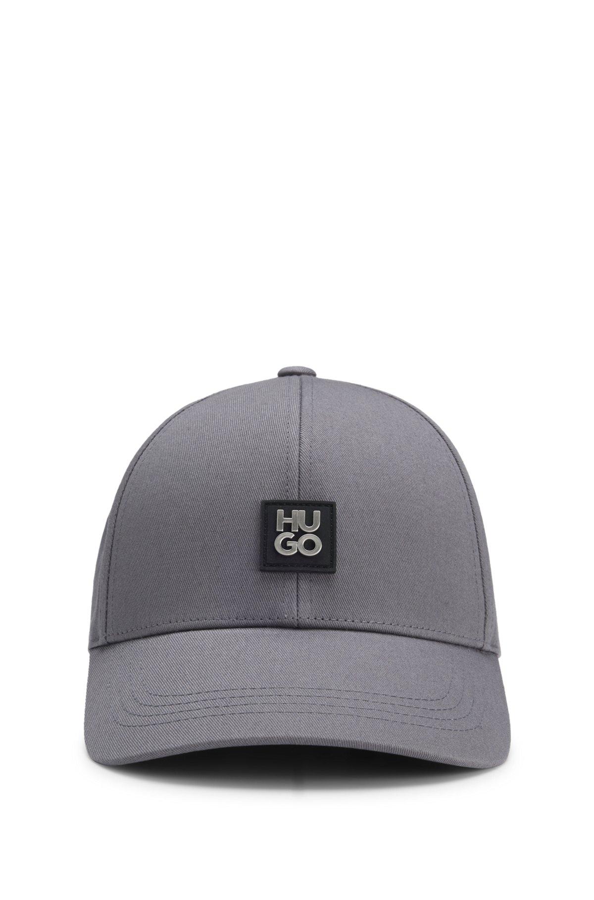 Cotton-twill cap with stacked logo Product Image