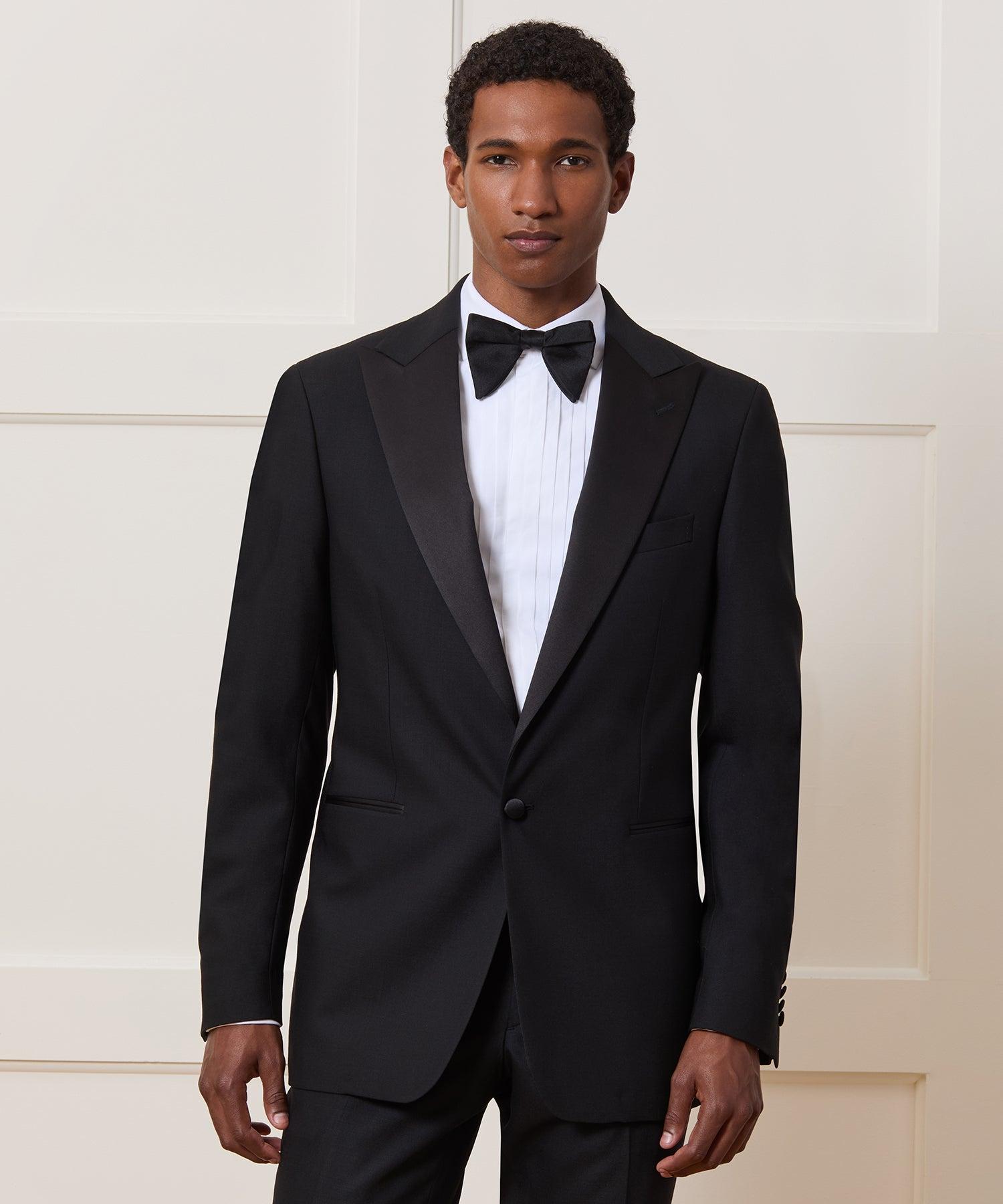 Slim Italian Wool Shawl Tuxedo Product Image