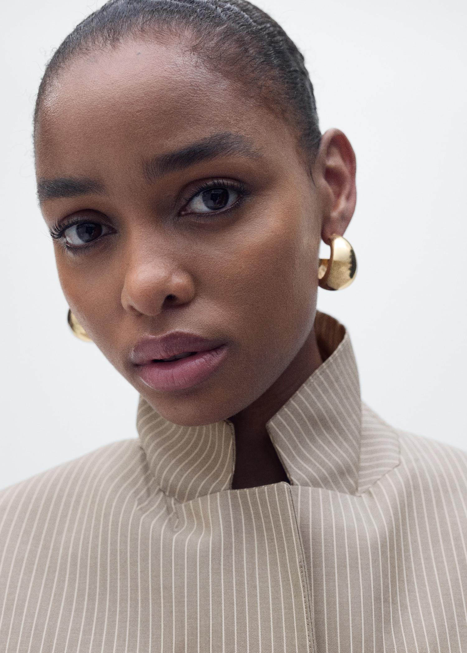 Lyocell suit jacket - Women | MANGO USA Product Image