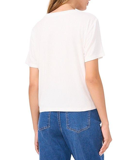 1. STATE Jersey Knit Crew Neck Short Sleeve Tee Product Image