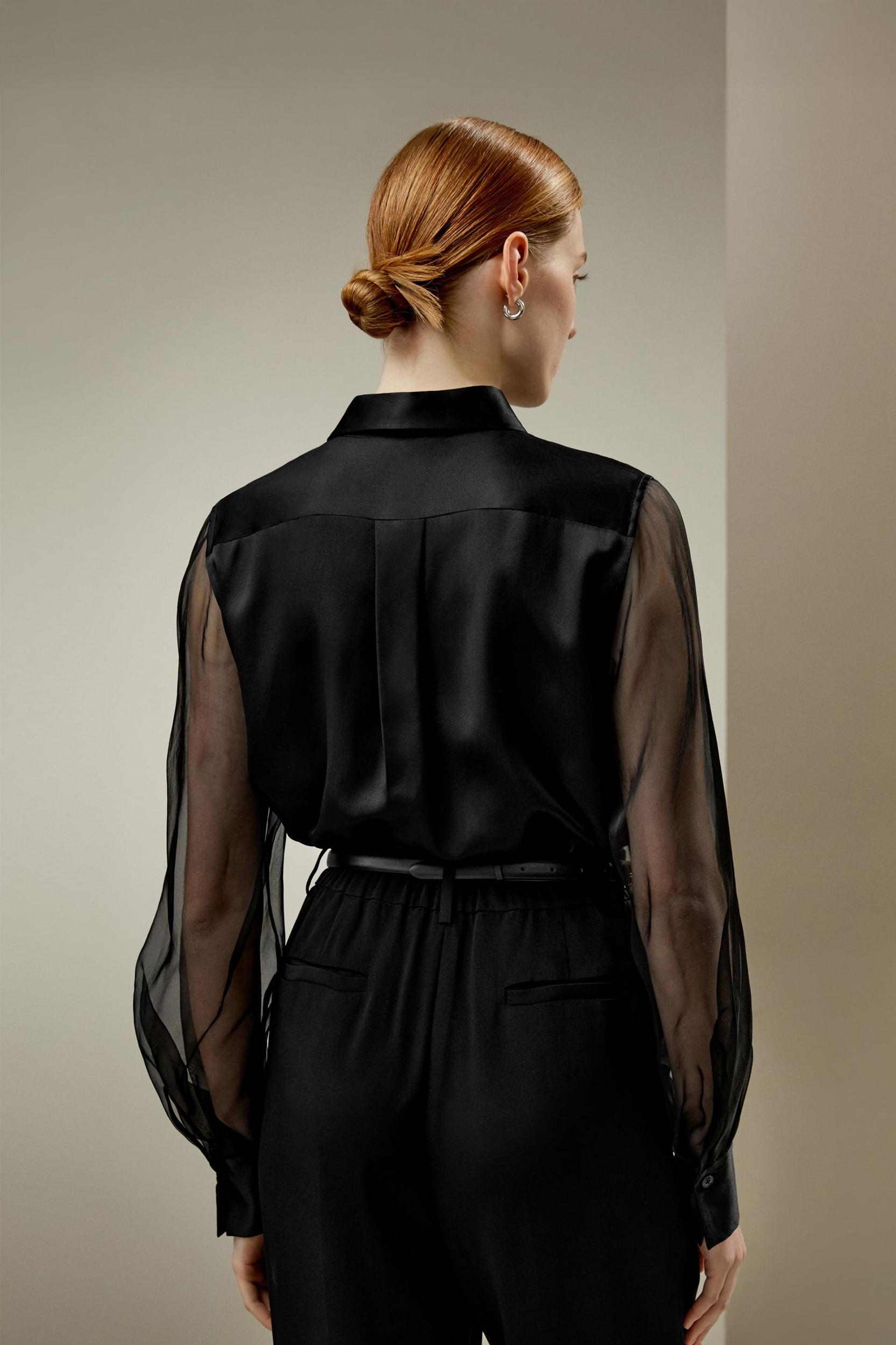 Ethereal Silk Shirt Product Image