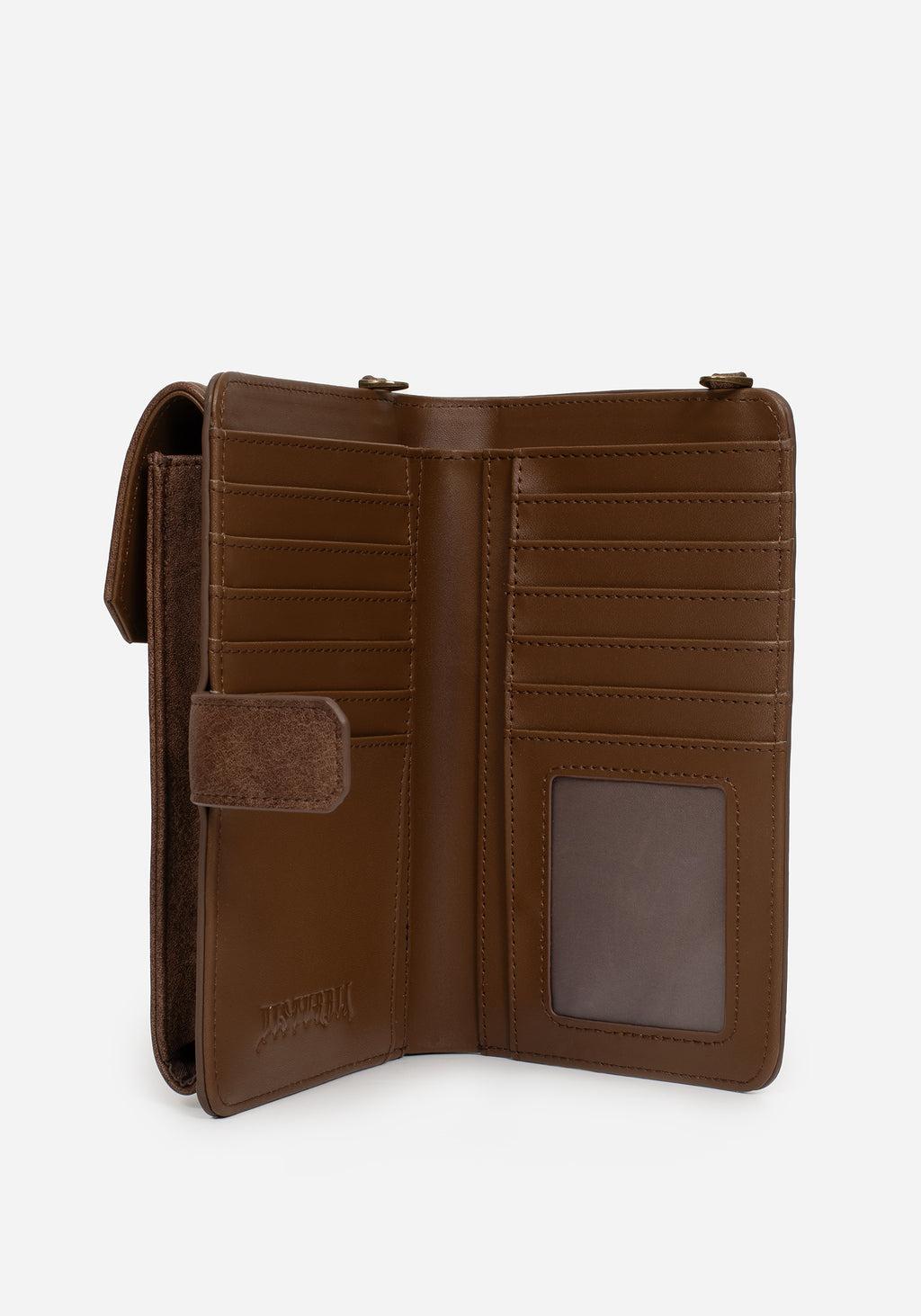 Fern Embroidered Crossbody Phone Bag Product Image