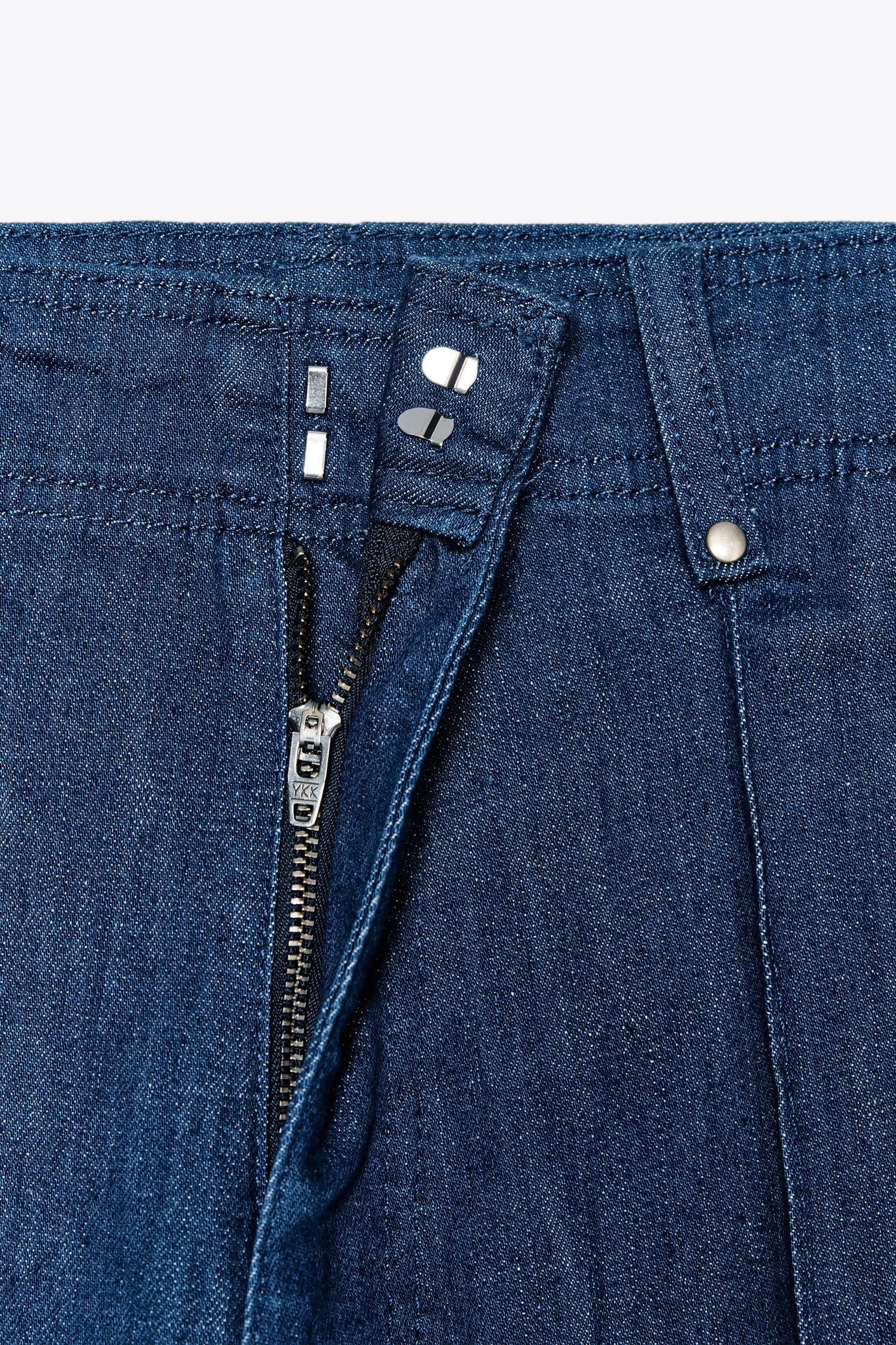 ZW COLLECTION HIGH WAIST WIDE LEG JEANS Product Image