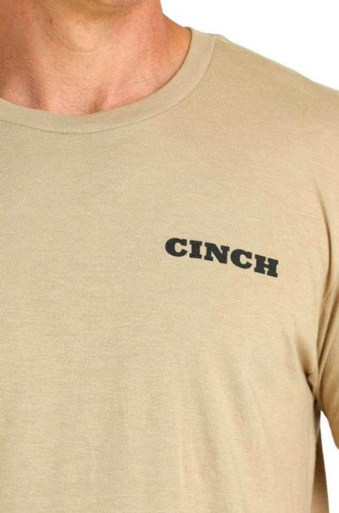 SALE Cinch® Men's S/S Cream Watering Hole T-Shirt Product Image