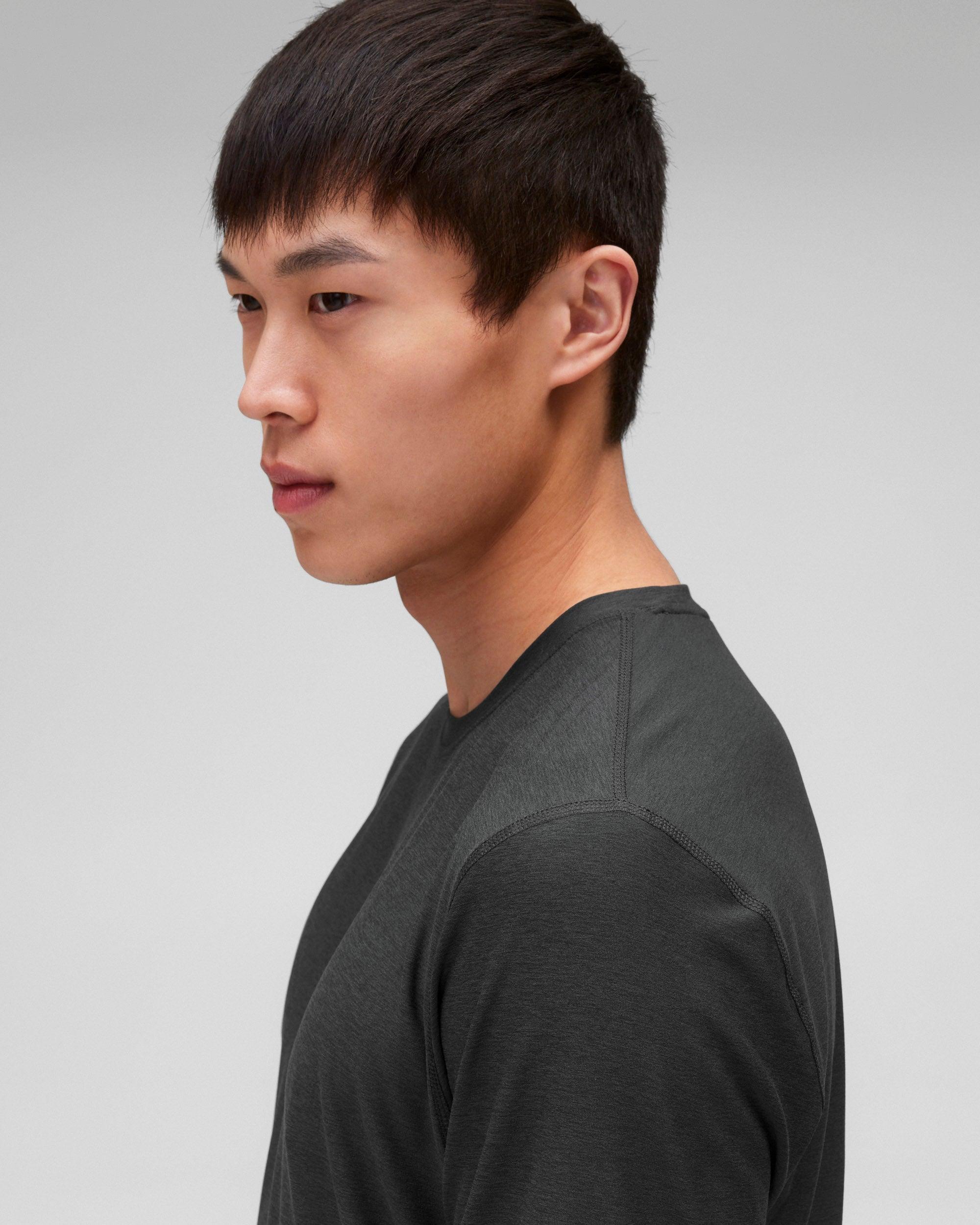 Plus Size Black Solid Lace Trim Button Up Laser Cut Puff Sleeve Blouse Women Elegant Short sleeve V-neck Everyday Blouses BloomChic 10/M Product Image