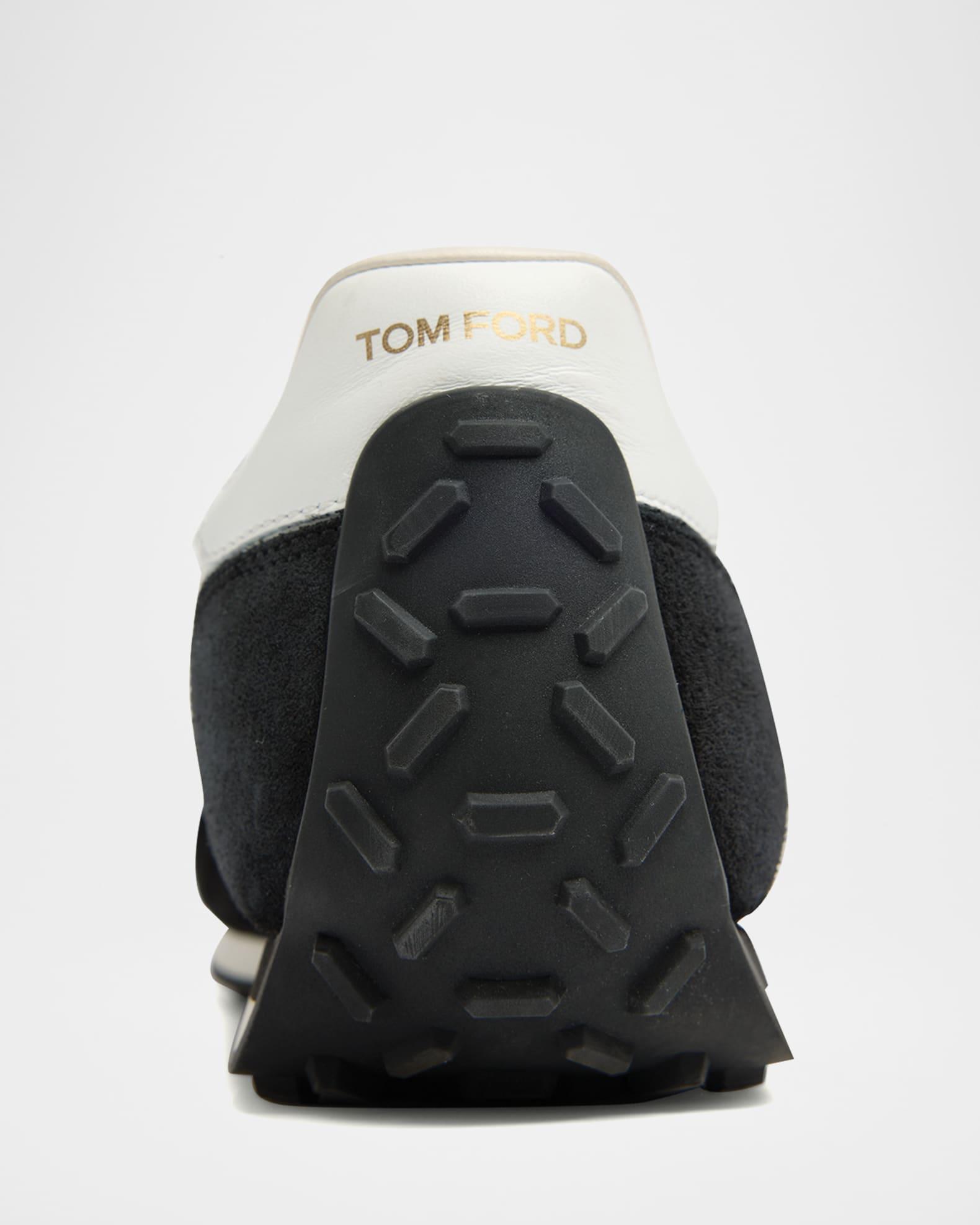 Men's Mick Tech Fabric and Suede Sneakers Product Image