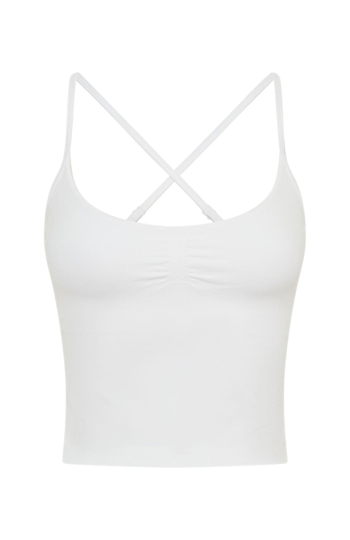 Drift Seamless Active Tank White Product Image