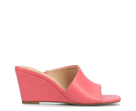 Journee Clementine D'Orsay Women's Wedge Sandals,  Product Image