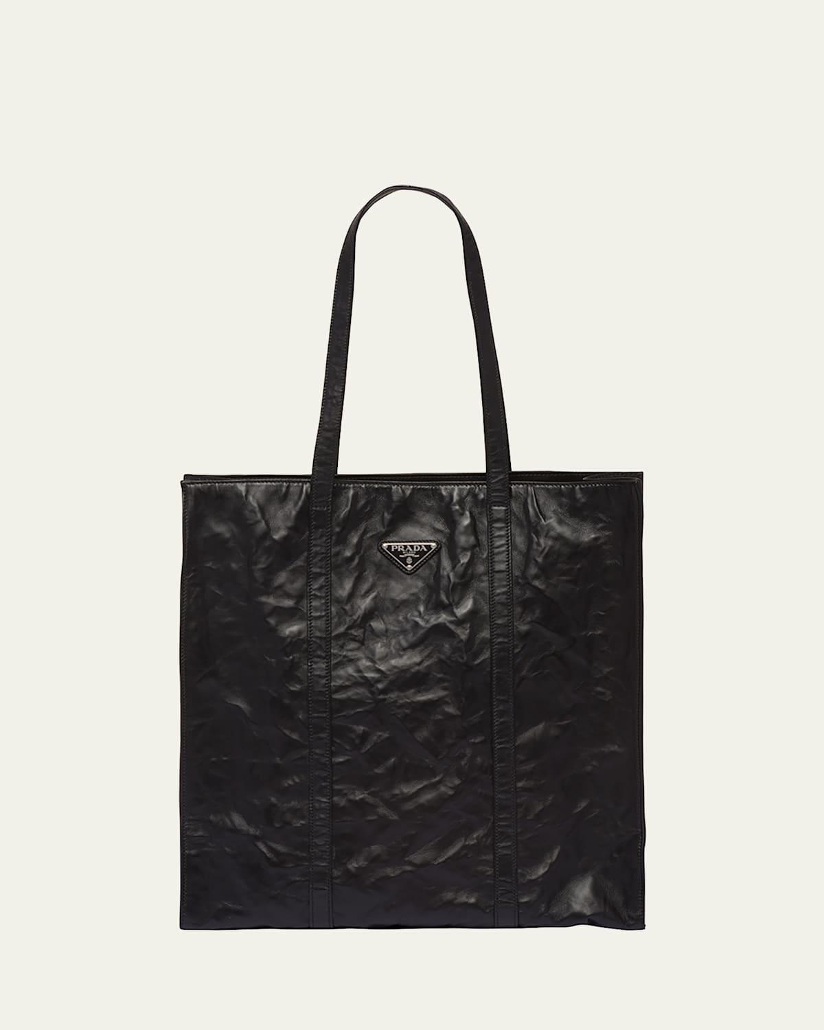 Small Antique Nappa Leather Tote Bag Product Image