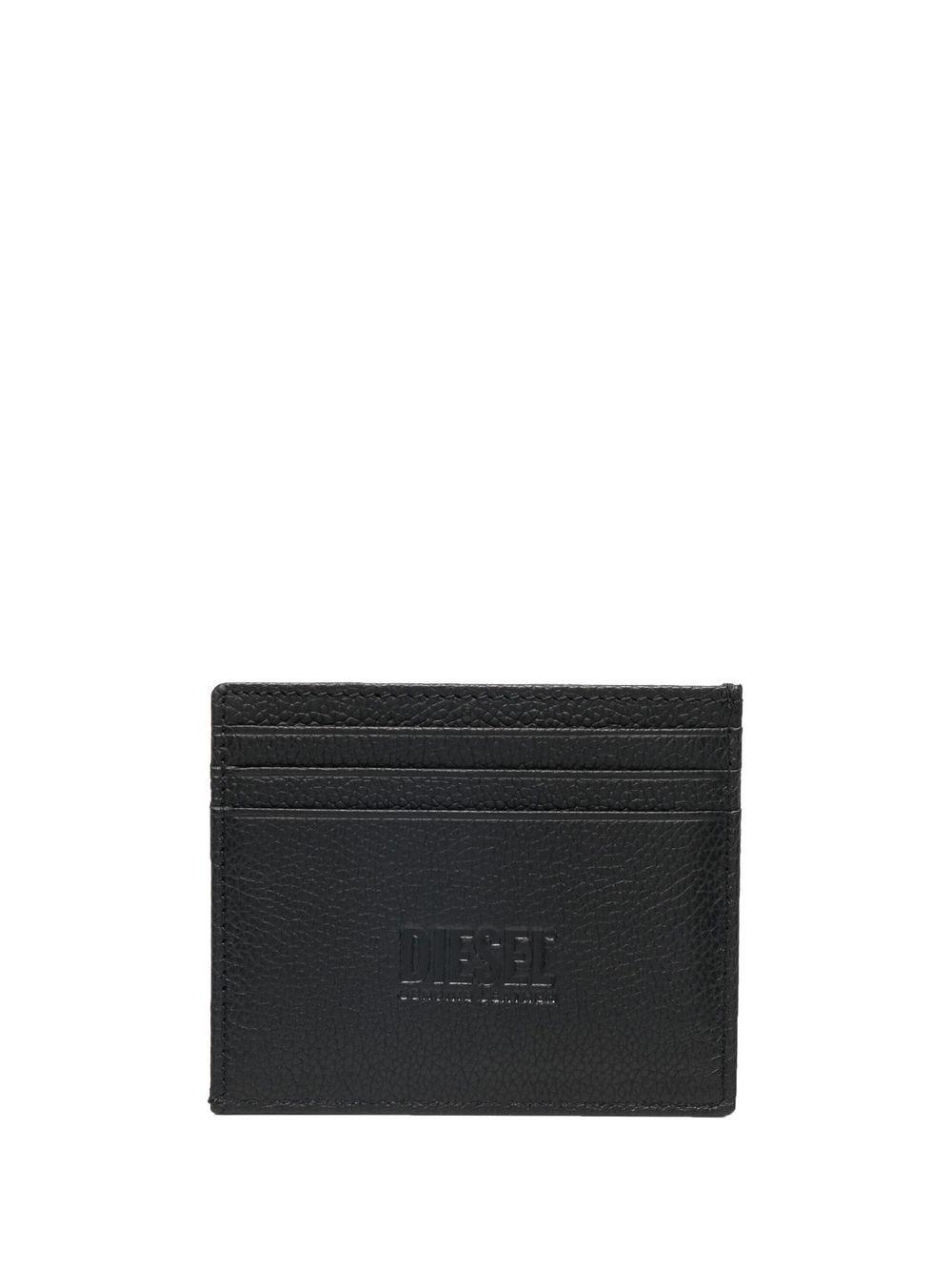logo-plaque leather cardholder  Product Image