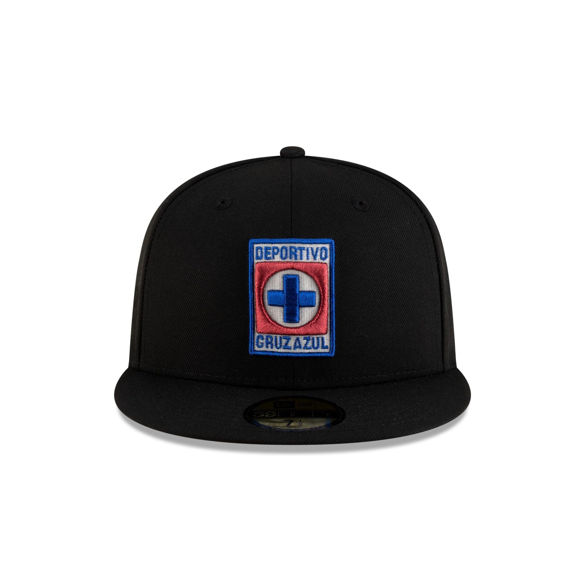 Cruz Azul Black 59FIFTY Fitted Hat Male Product Image