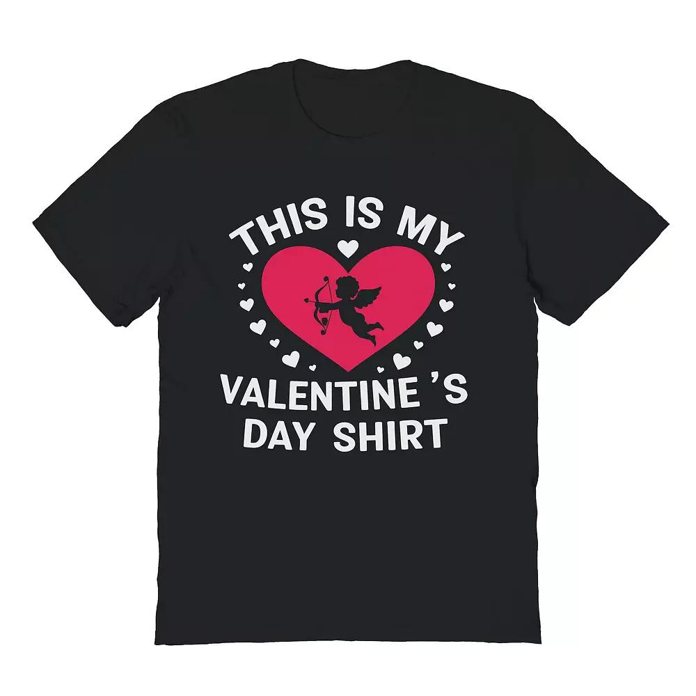 Men's This Is My Valentine's Day Graphic Tee, Adult Unisex,  Product Image