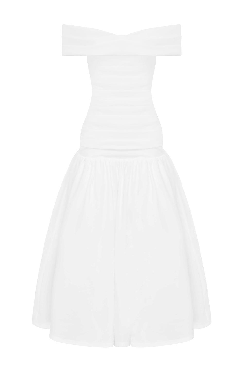 Wilhelmina Midaxi Dress - Ivory Product Image