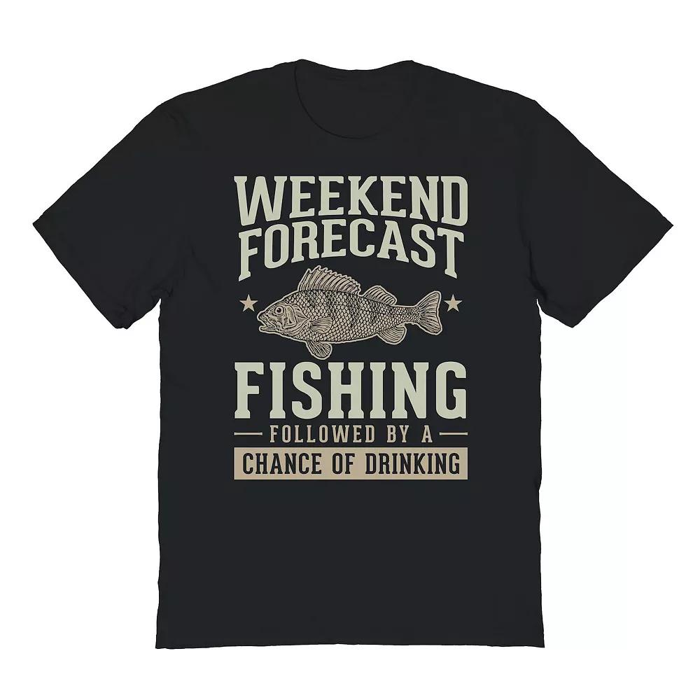 Men's Duke & Sons Fishing Forecast Graphic Tee, Adult Unisex,  Product Image