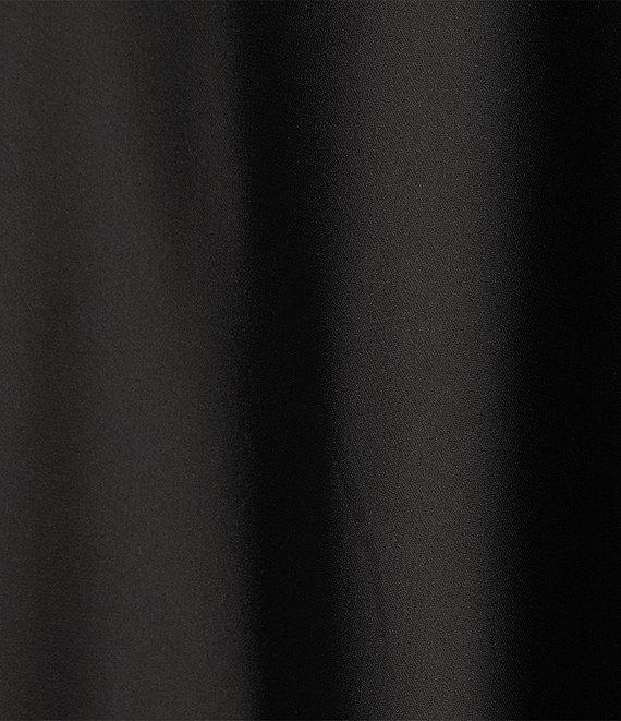 Antonio Melani Marine Satin Halter Cowl Neck Sleeveless Midi Slip Dress Product Image