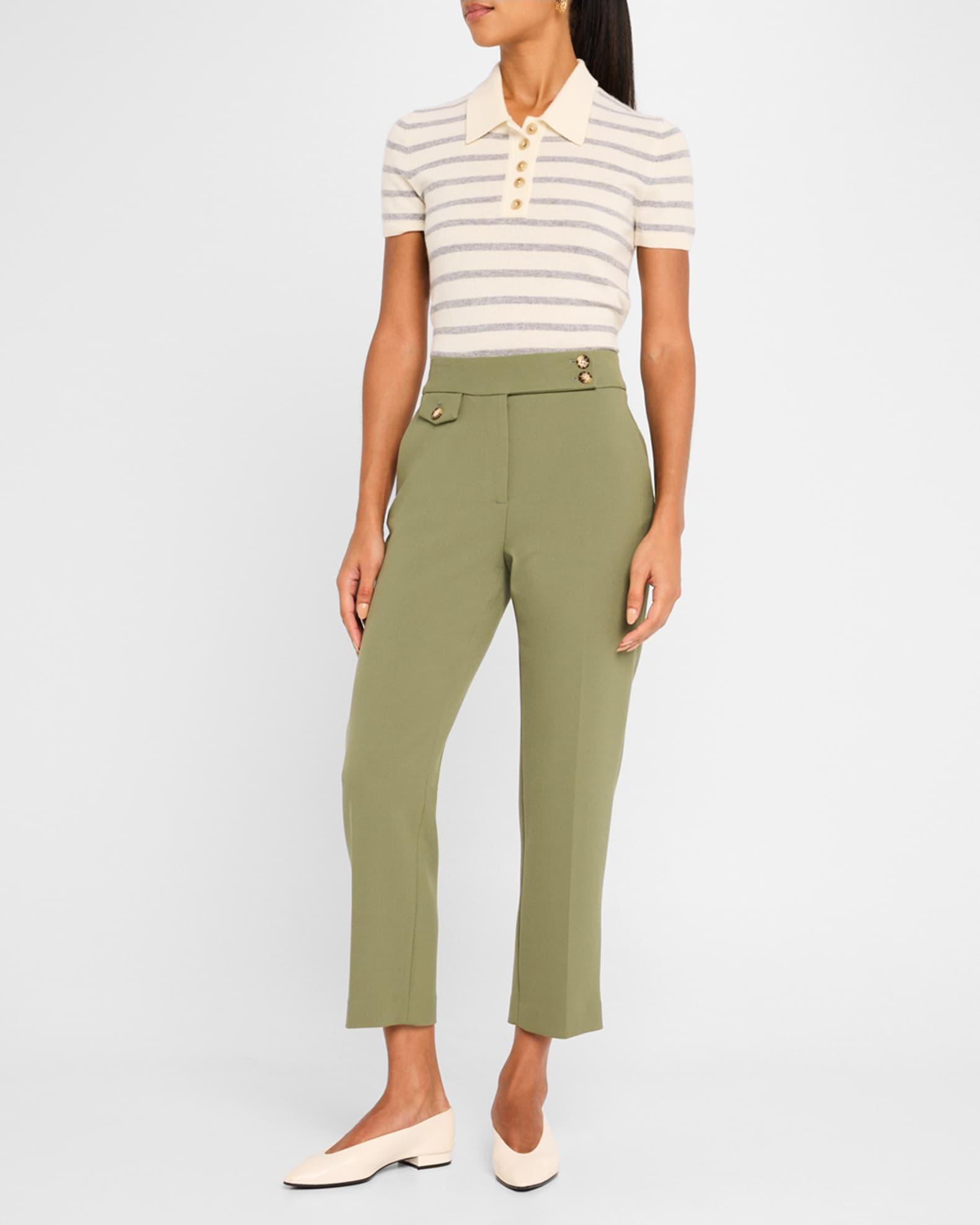 Renzo Straight Crop Pants Product Image
