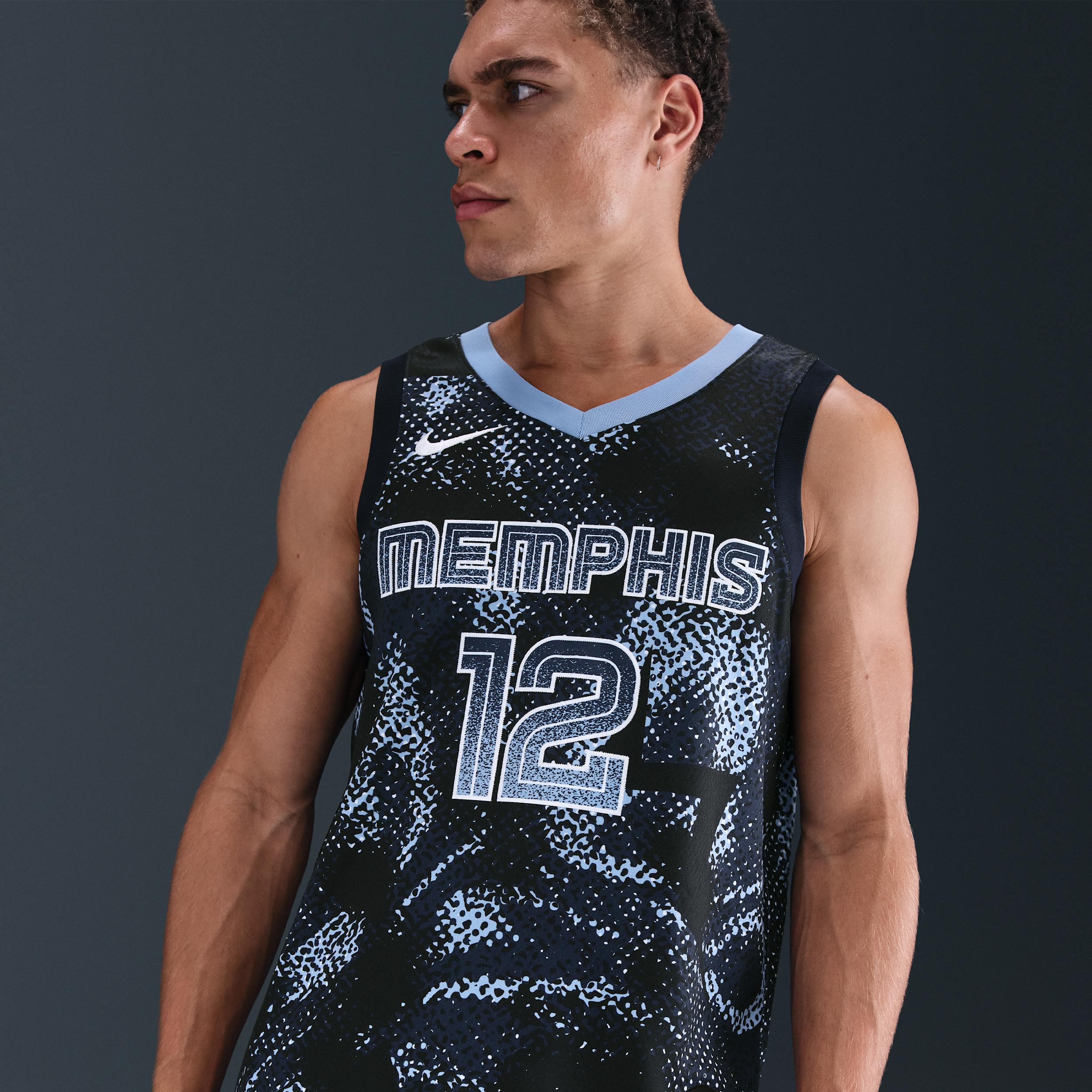 Ja Morant Memphis Grizzlies 2025/26 Select Series Nike Men's Dri-FIT NBA Swingman Jersey Product Image