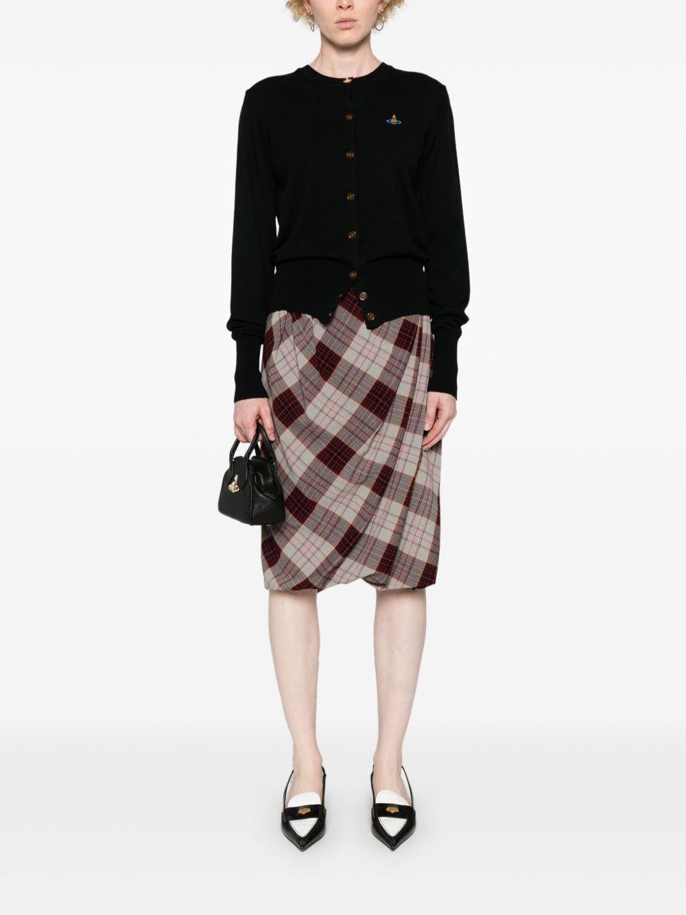 Bea ribbed-knit cardigan Product Image