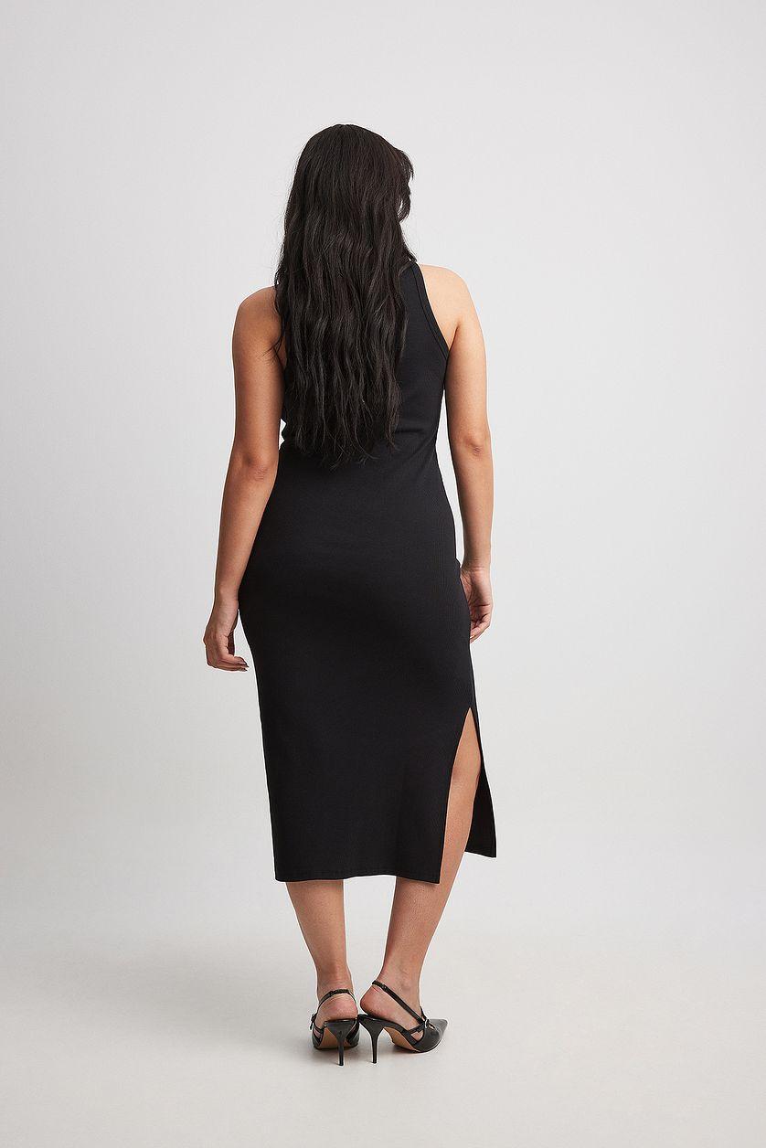 Ribbed Tank Midi Dress Product Image