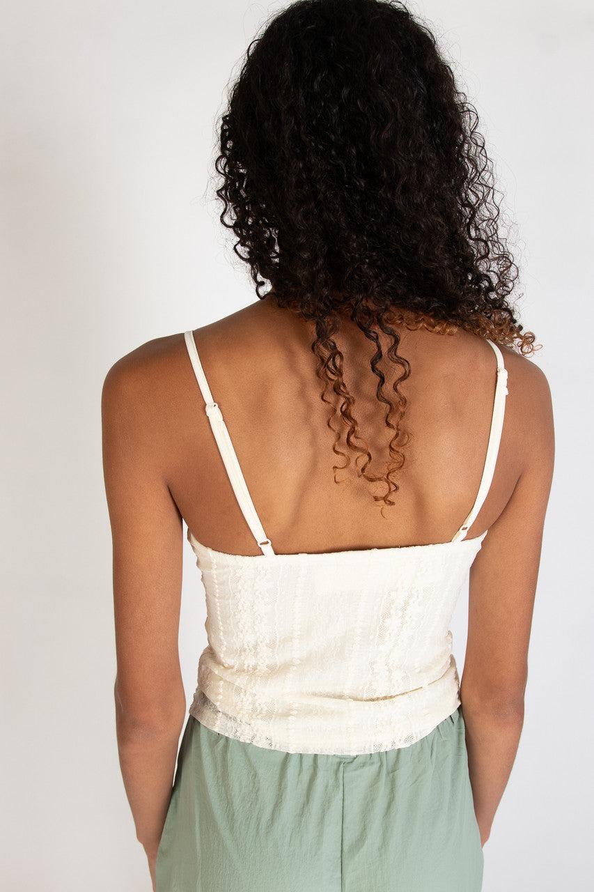 Lace Tie Front Cami Product Image