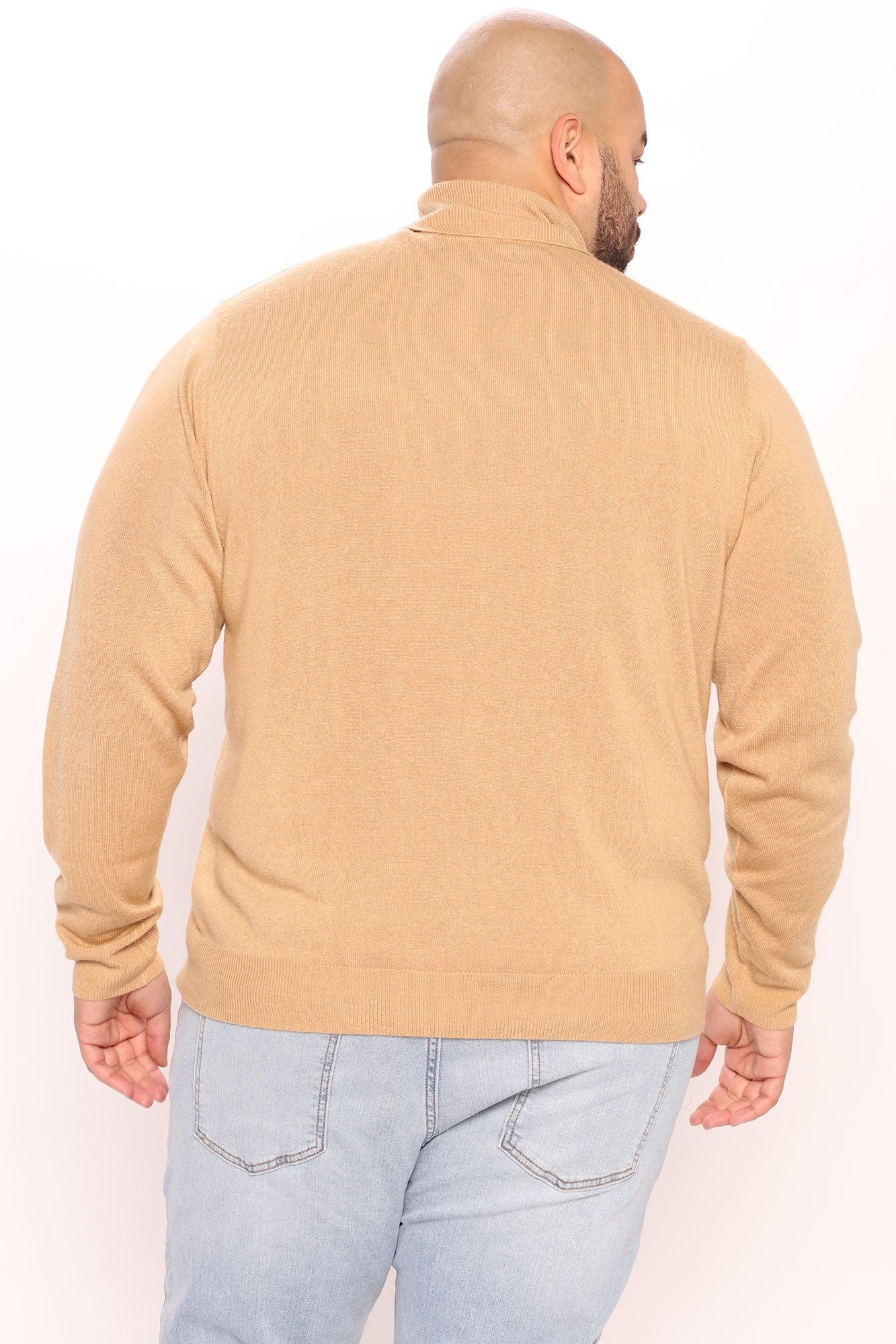 DeAngelo Turtleneck Sweater - Camel Male Product Image