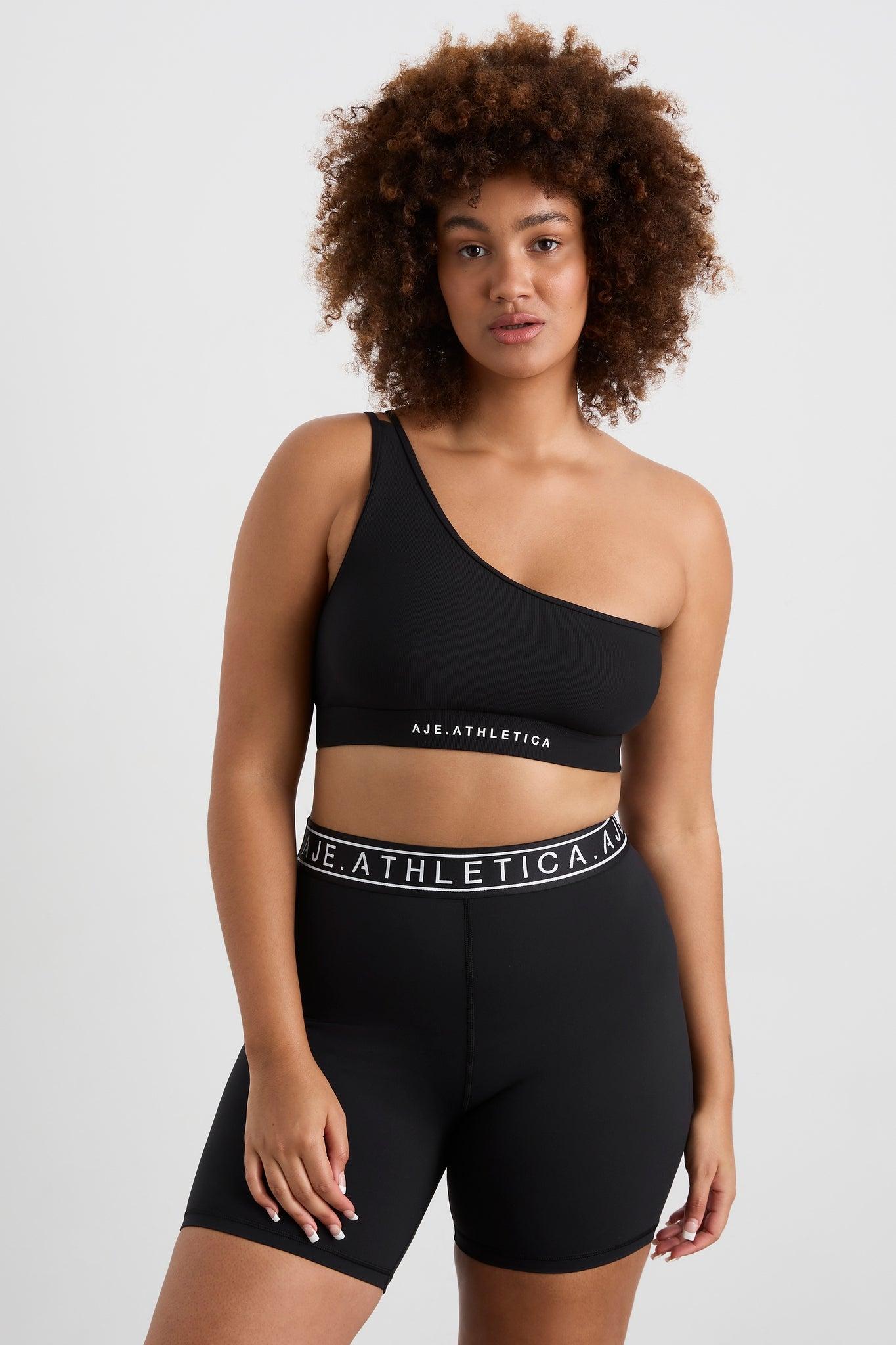 Asymmetric Ribbed Crop Top 386 Product Image