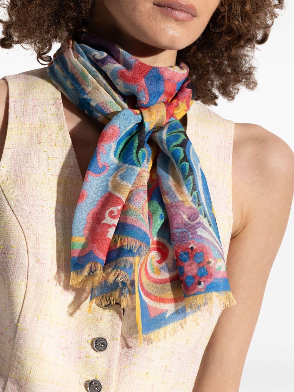 paisley-print scarf Product Image