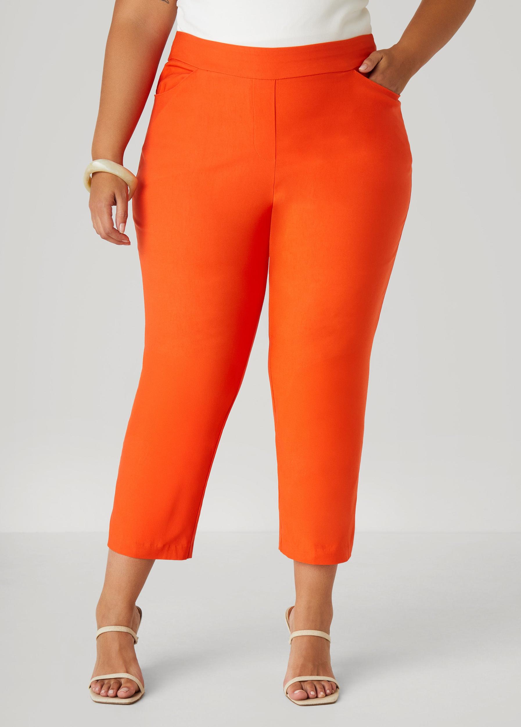 Plus Size Millennium Pull On Capris Ashley Stewart Product Image