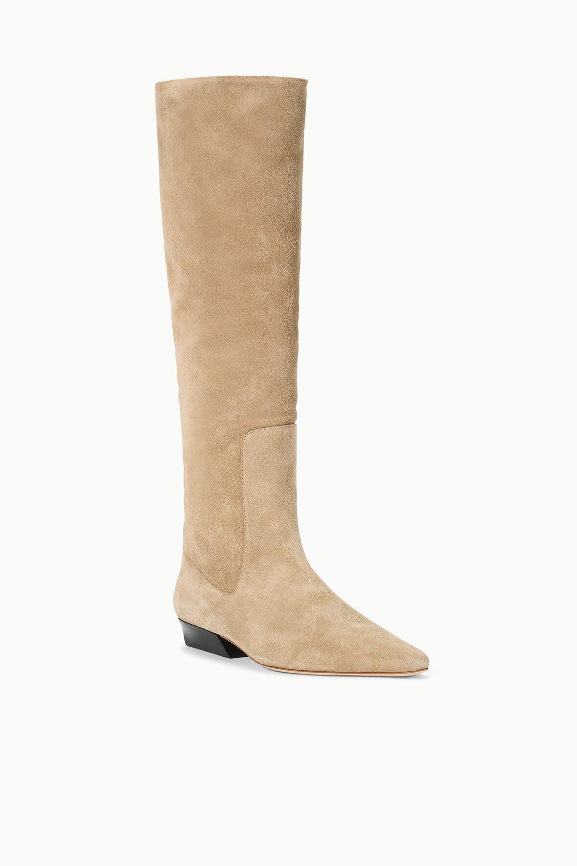 WALLY FLAT BOOT | DUNE SUEDE Product Image