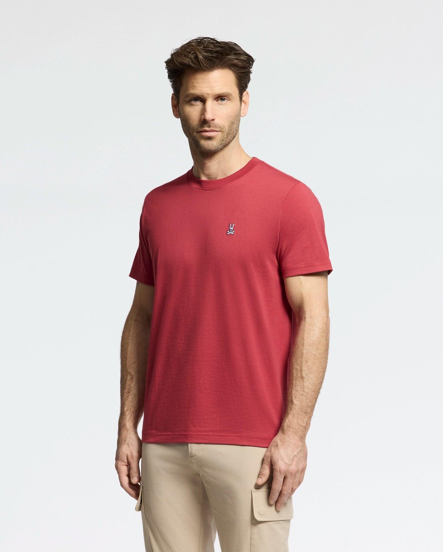 MENS CLASSIC CREW NECK TEE - B6U014F200 Male Product Image